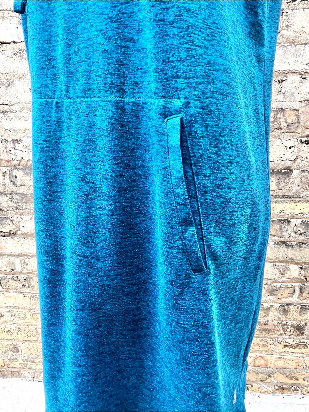 Tek Gear Dry Tek Active Athletic Mini Dress Heathered Dark Teal Size Medium - Picture 4 of 8
